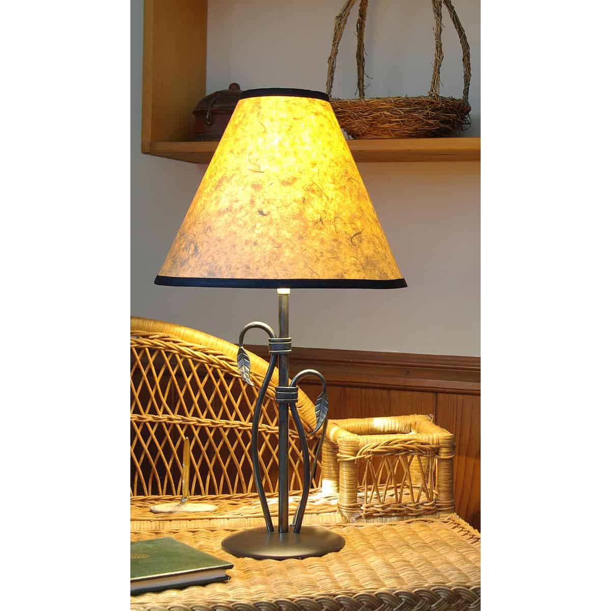 Frond Bedside/Desk Lamp
